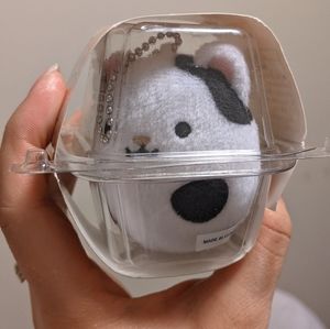 Nekotomago plush keychain